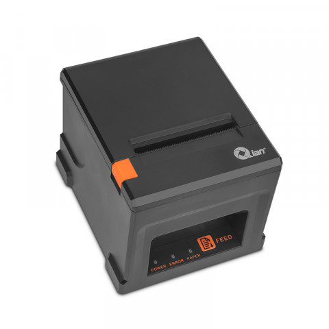 QIAN Thermal Receipt Printer 80mm with USB+LAN - SKU: QOP-T80UL-RI-02